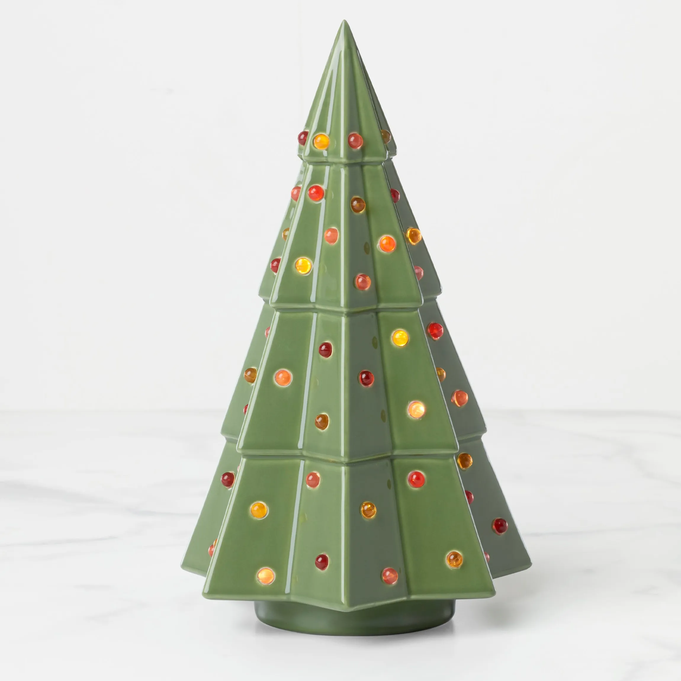 Evergreen Large Lit Tree Figurine