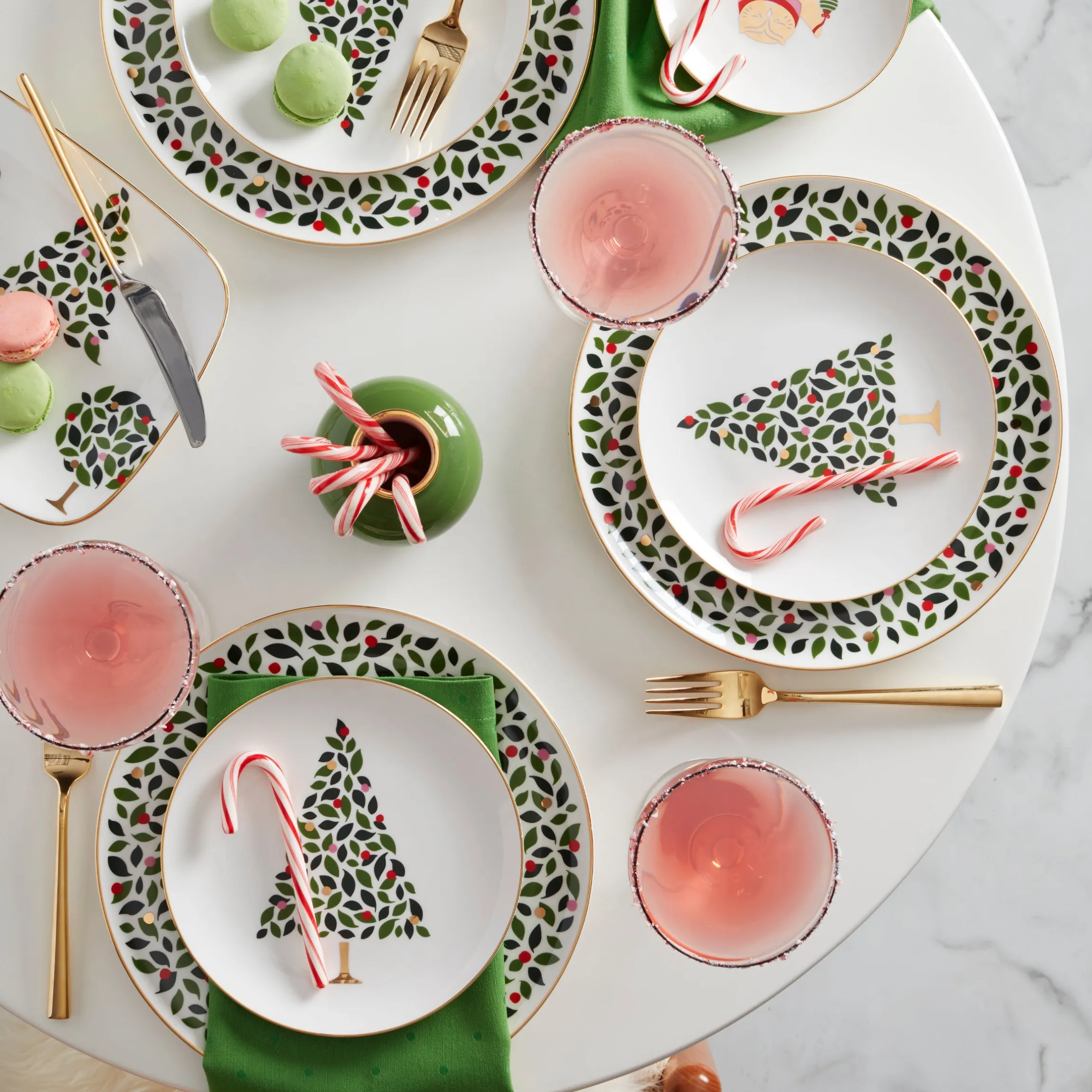 Evergreen 12-Piece Dinnerware Set