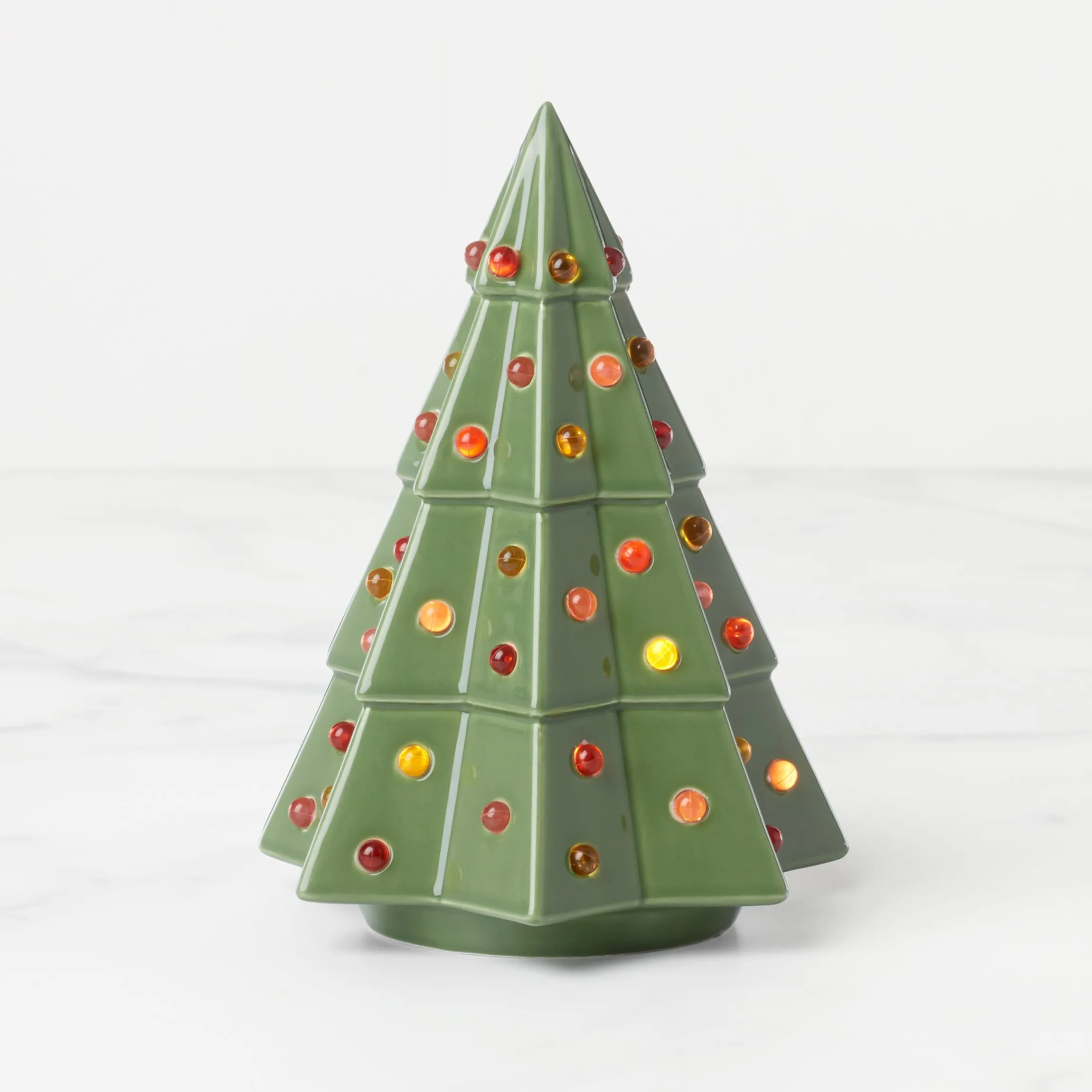 Evergreen Small Lit Tree Figurine