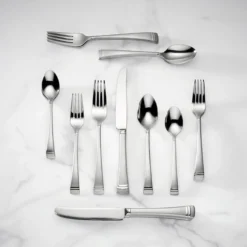 Federal Platinum Frosted 20-Piece Flatware Set