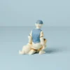 First Blessing Nativity Shepherd & Dog Figurine