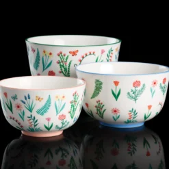 First Blooms 3-Piece Nesting Bowl Set