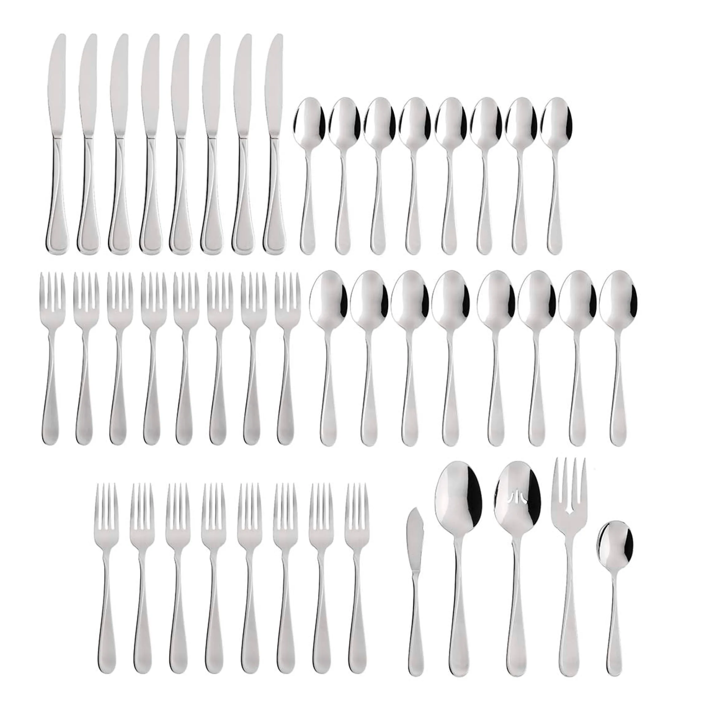 Flight 45-Piece Flatware Set
