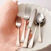 Floral Etch 5-Piece Place Setting