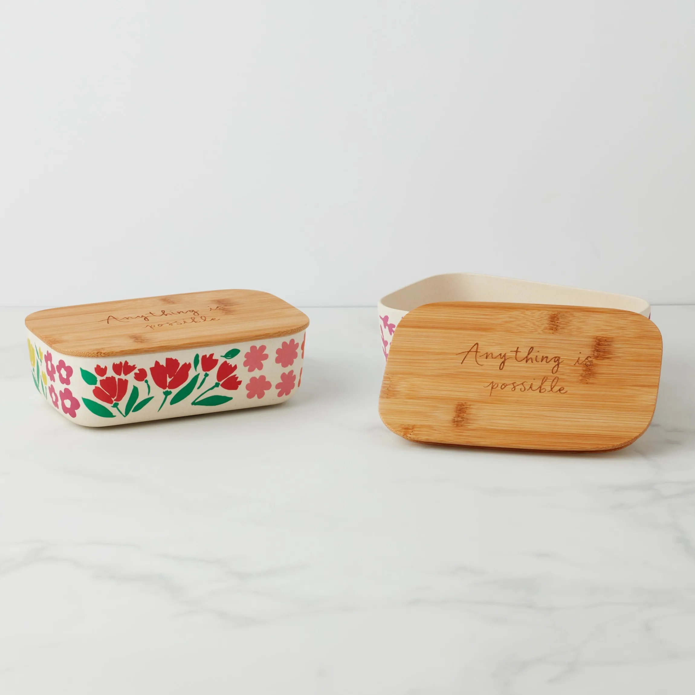 Floral Fields 2-Piece Container Set