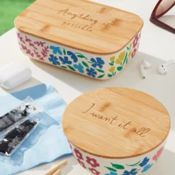 Floral Fields 2-Piece Container Set