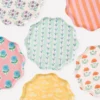 Flora Reusable Small Plates, Set of 6