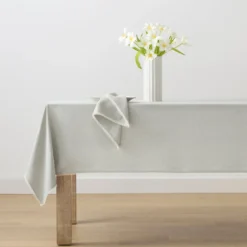 French Perle Dove Grey 60x84 Tablecloth