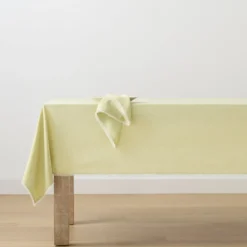 French Perle Pistachio 60x120 Tablecloth