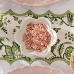 French Perle Scallop White Mini Dish