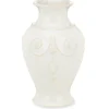 French Perle White Bouquet Vase