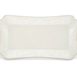 French Perle White Hors d'Oeuvres Tray