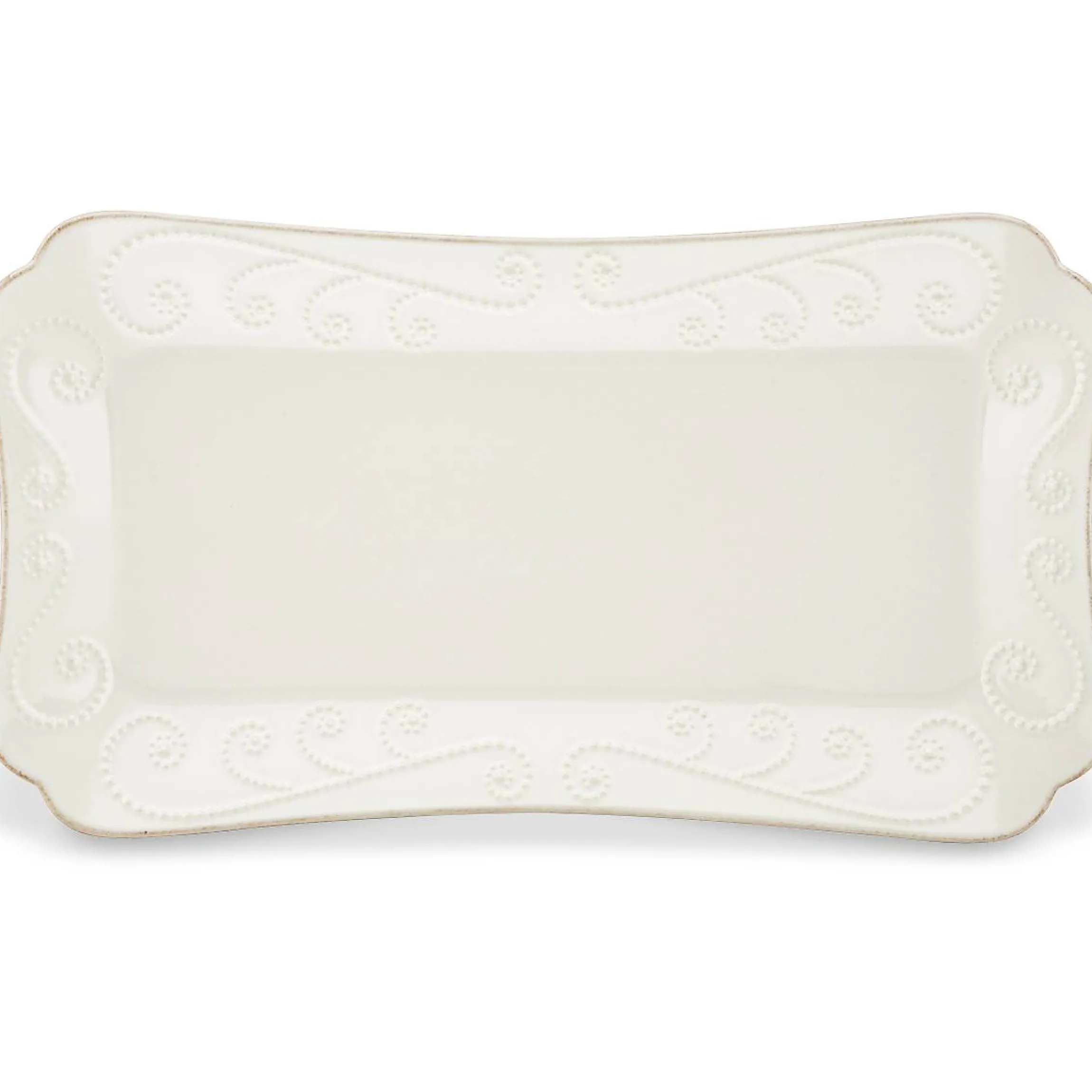 French Perle White Hors d'Oeuvres Tray
