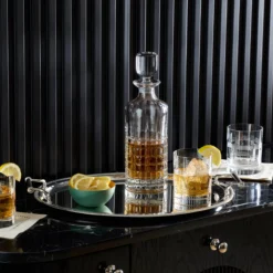 Gallery Oval Silverplate Tray with Handles