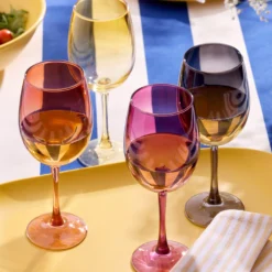 Golden Hour All-Purpose Wine Glasses, Set of 4