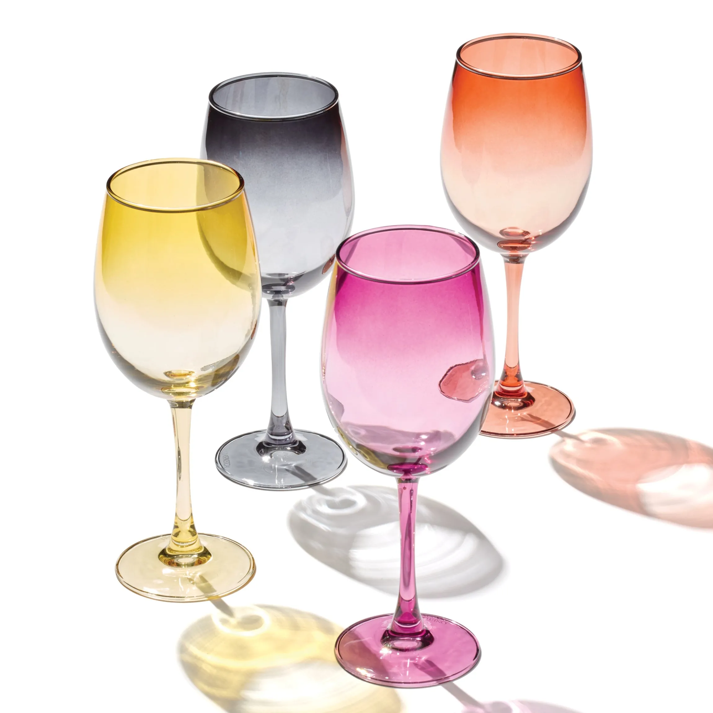 Golden Hour All-Purpose Wine Glasses, Set of 4