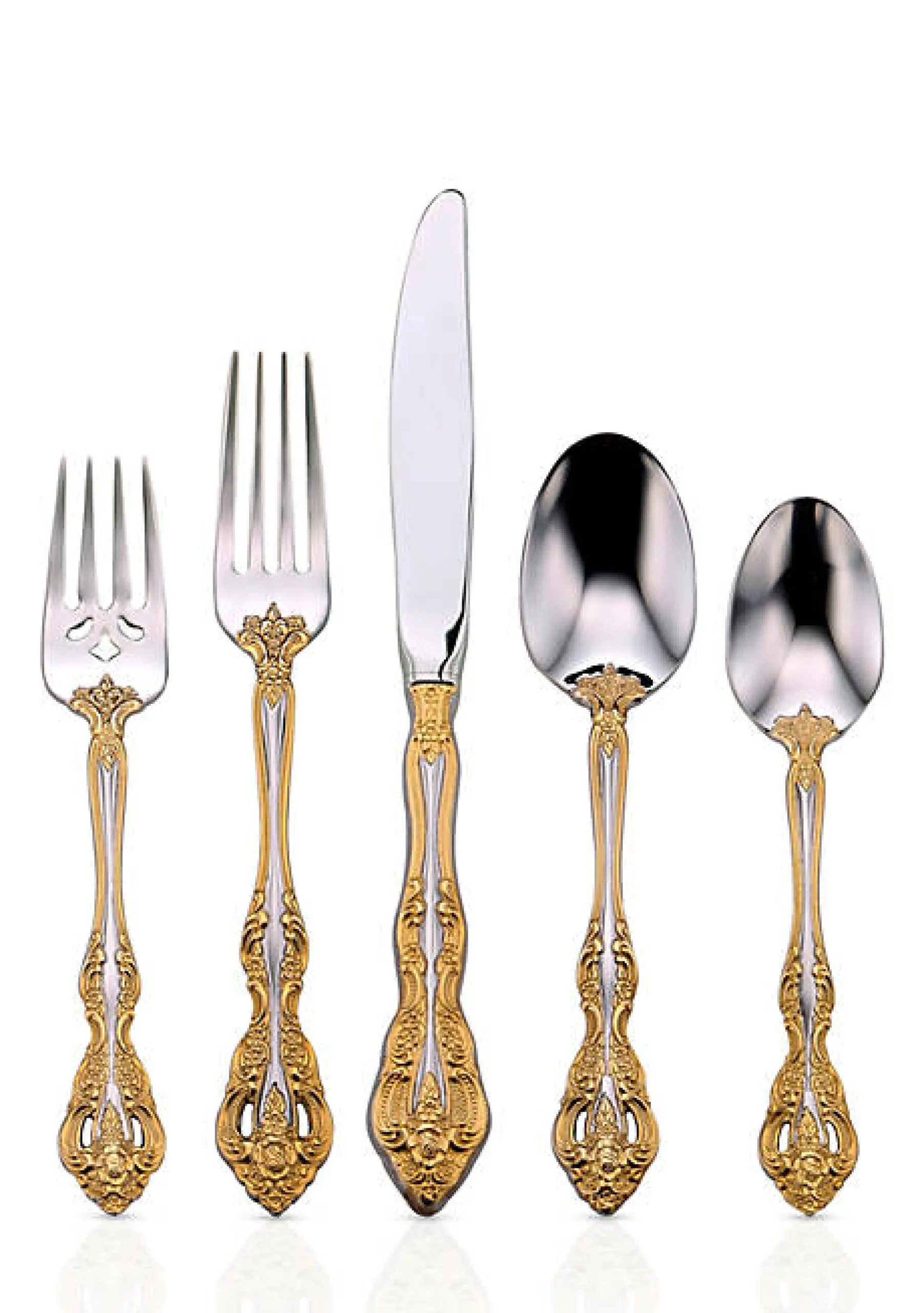 Golden Michelangelo 5-Piece Place Setting