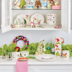 Grinch Gets The Gifts Figurine