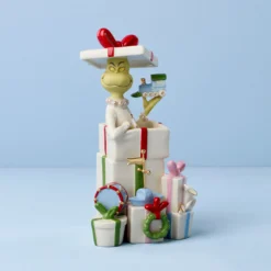 Grinch Gets The Gifts Figurine