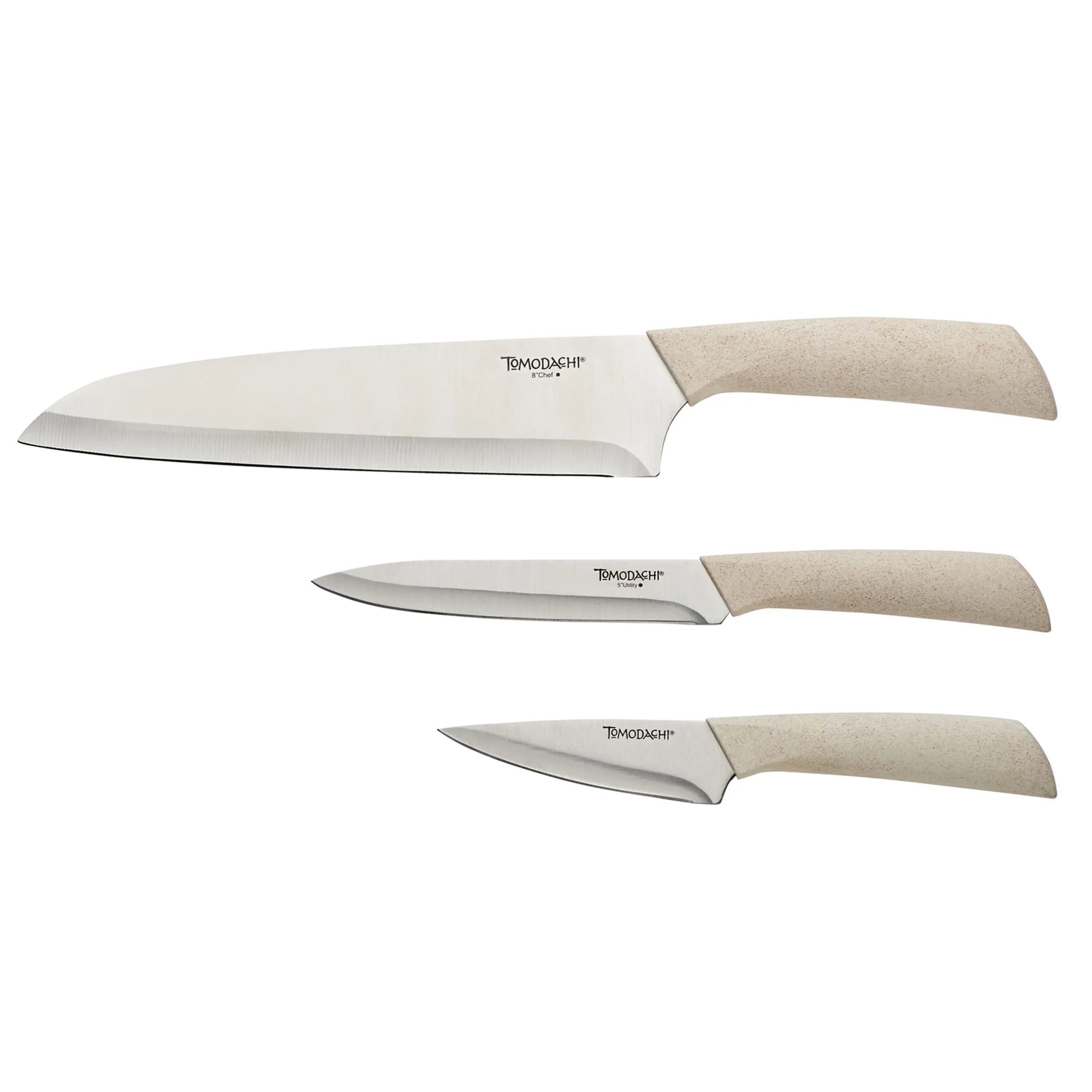 Harvest 3-Piece Cutlery Set with Blade Guards