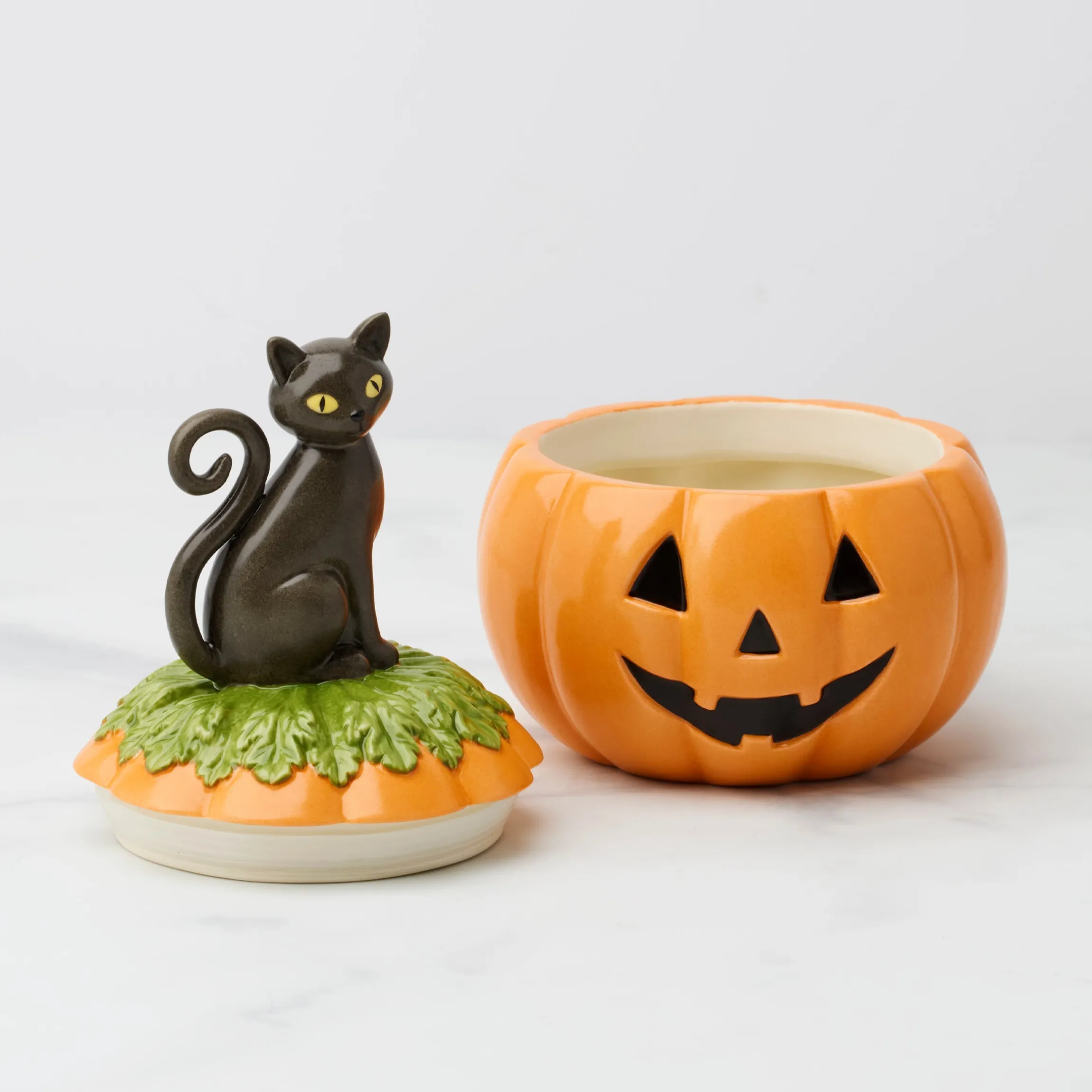 Haunted Halloween Covered Candy Jar
