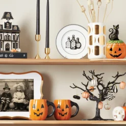 Haunted Halloween Covered Candy Jar