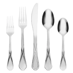 Heather Sand 20-Piece Flatware Set
