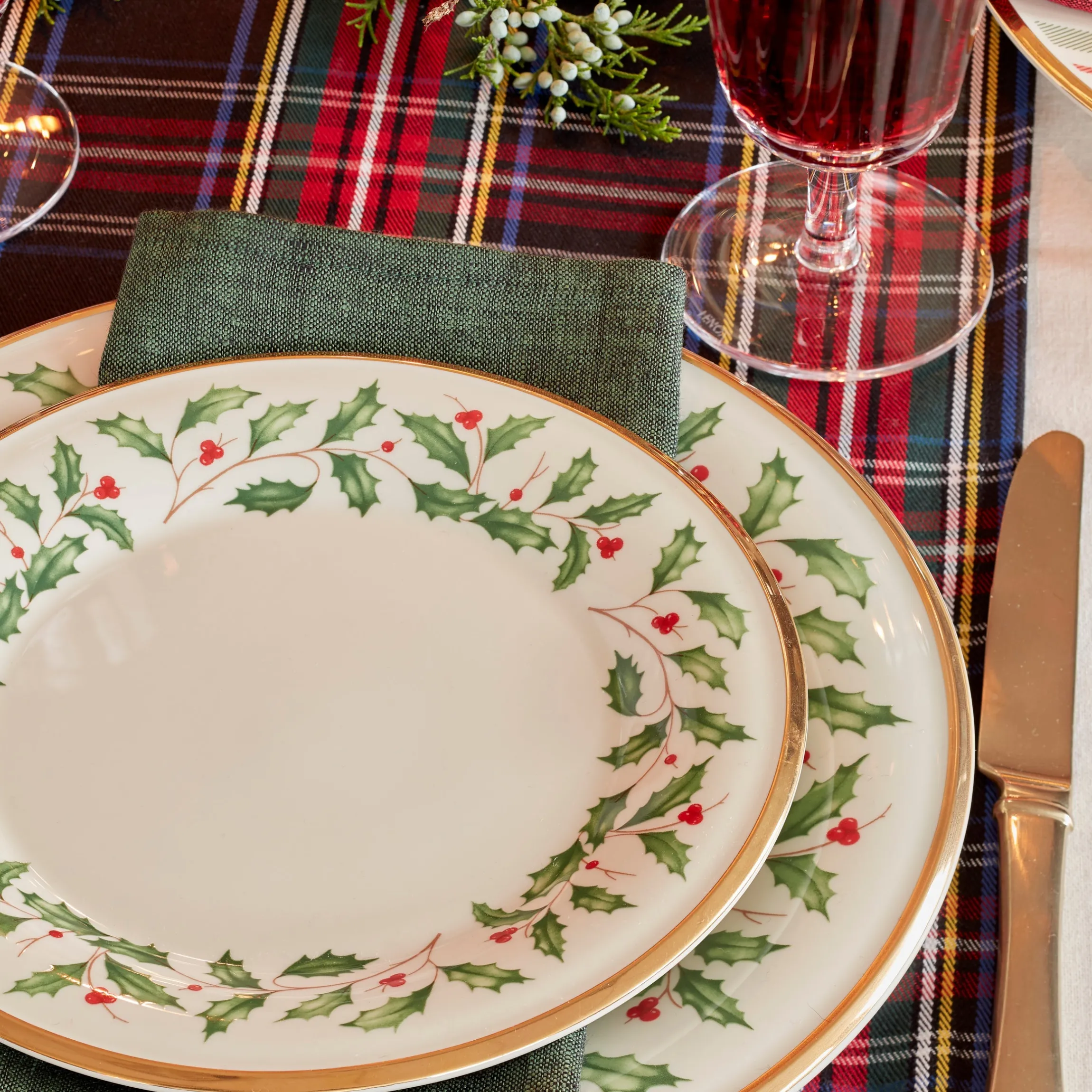 Holiday Dinner Plate