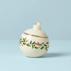 Holiday Ornament Candy Jar