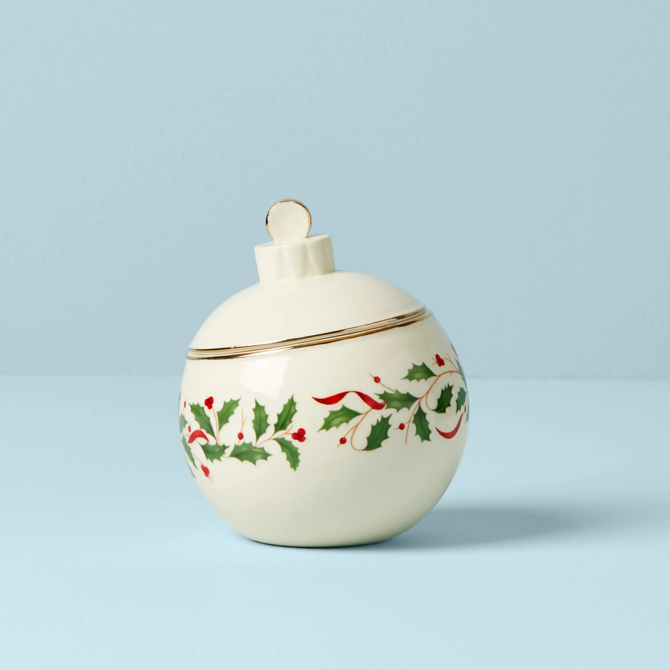 Holiday Ornament Candy Jar