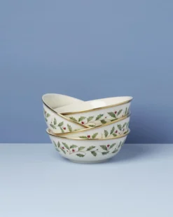 Holiday Place Setting Bowls - Set of 4