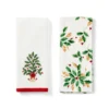 Holiday Tree Kitchen Towels, Set of 2