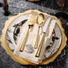 Imperial Caviar Gold 5-Piece Place Setting