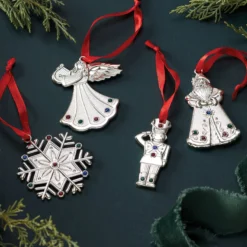Jeweled Angel Charm Ornament