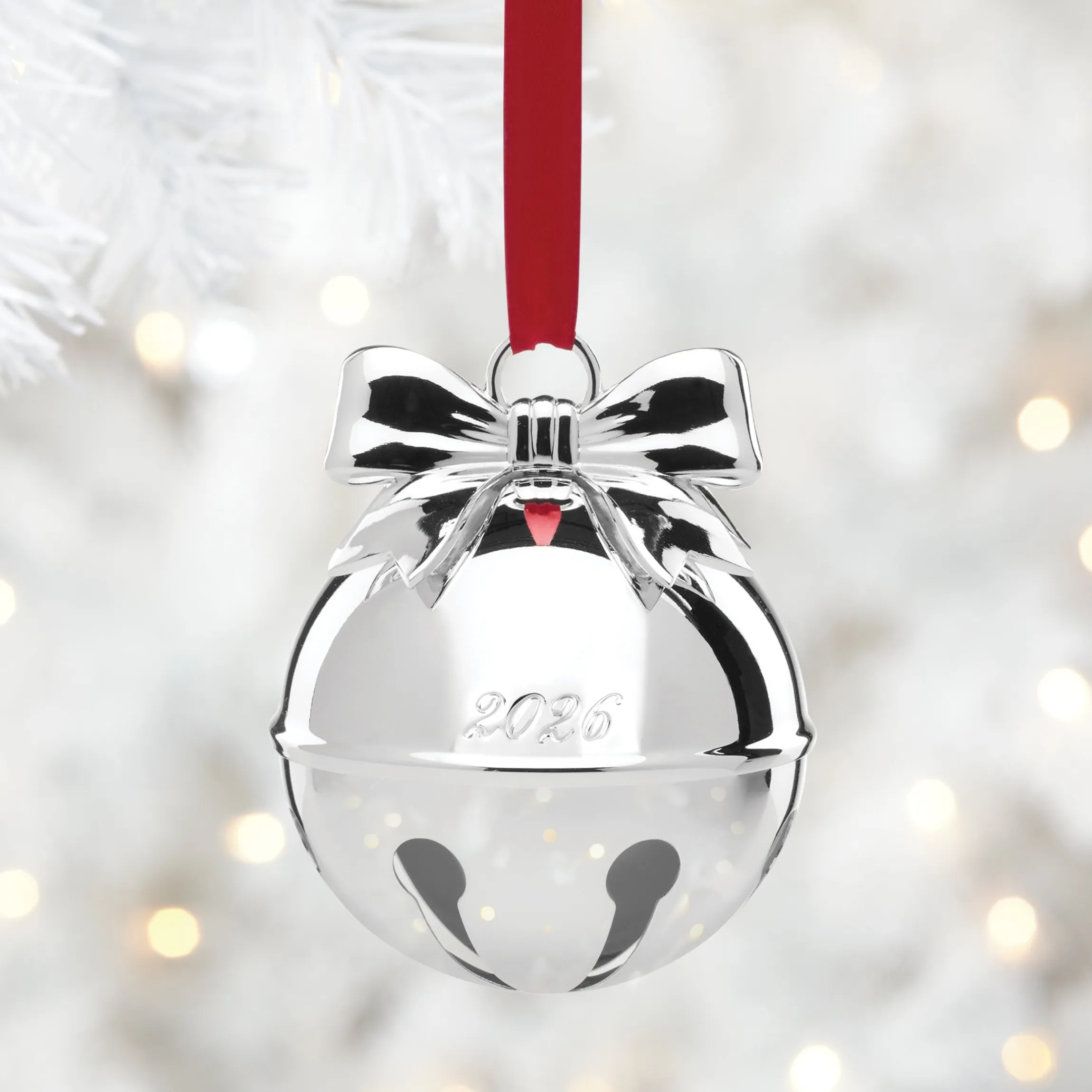 2026 Jingle Bell Silverplate Ornament