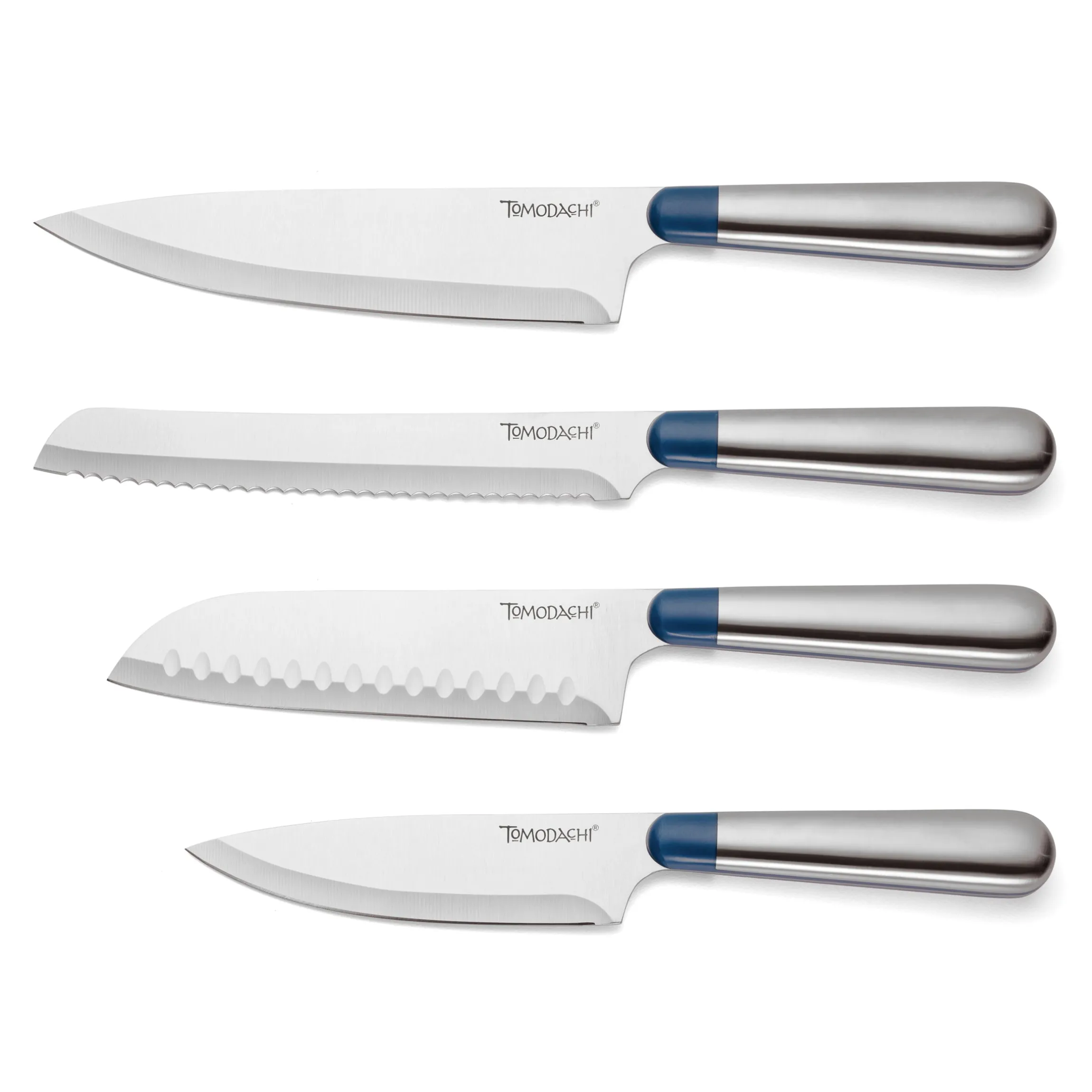 Keen Acacia 5-Piece Bristle Cutlery Block Set