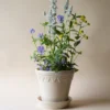Kobenhavner Glazed Sand Stone 16cm Pot with Saucer