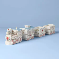 Lenox Holiday Village Christmas Train Server