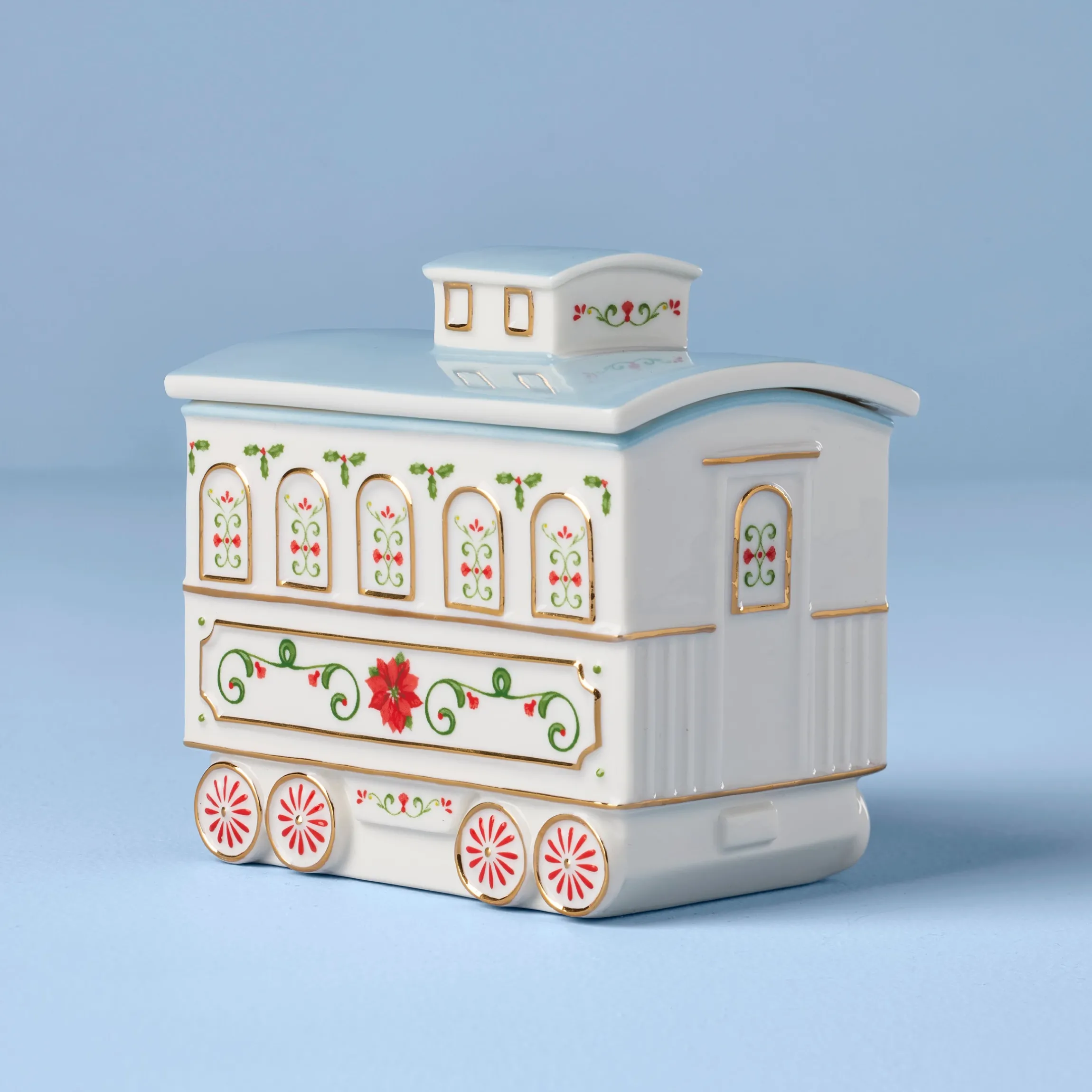 Lenox Holiday Village Christmas Train Server