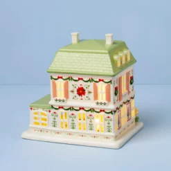 Lenox Holiday Village Sweet Shop Lit Figurine