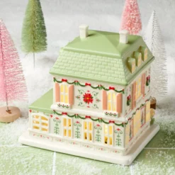 Lenox Holiday Village Sweet Shop Lit Figurine