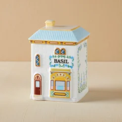 Lenox Spice Village Basil Spice Jar