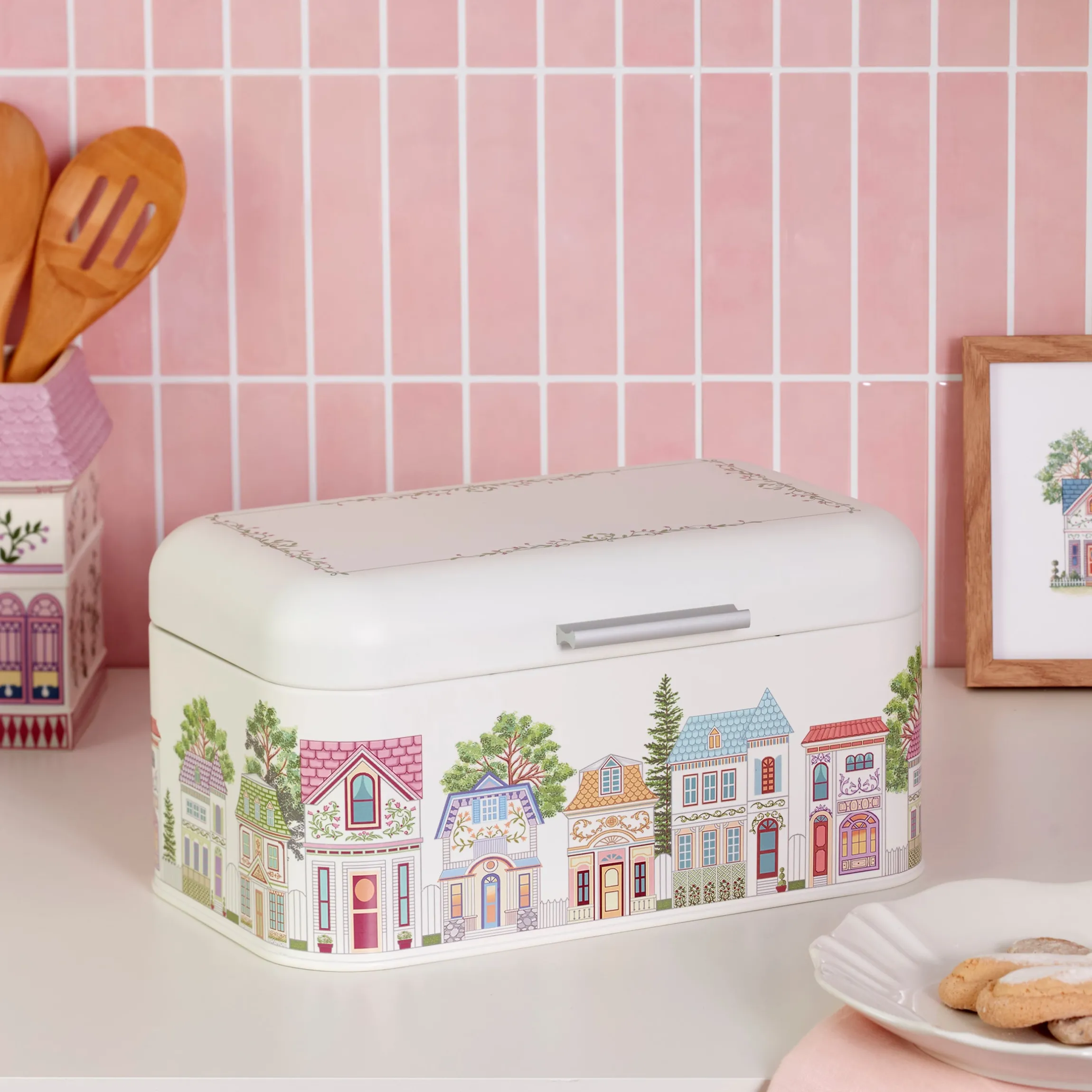 Lenox Spice Village Bread Box