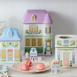 Lenox Spice Village House Canisters, Set of 3
