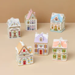 Lenox Spice Village 6-Piece Christmas Spice Jar Set