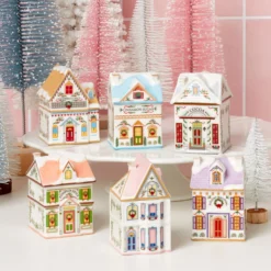 Lenox Spice Village 6-Piece Christmas Spice Jar Set