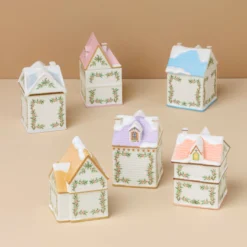 Lenox Spice Village 6-Piece Christmas Spice Jar Set
