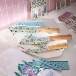 Lenox Spice Village 3-Piece Cutlery Set with Blade Guards