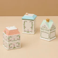 Lenox Spice Village 3-Piece Italian Market Spice Jar Set