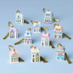 Lenox Spice Village 10-Piece Mini Ornament Set